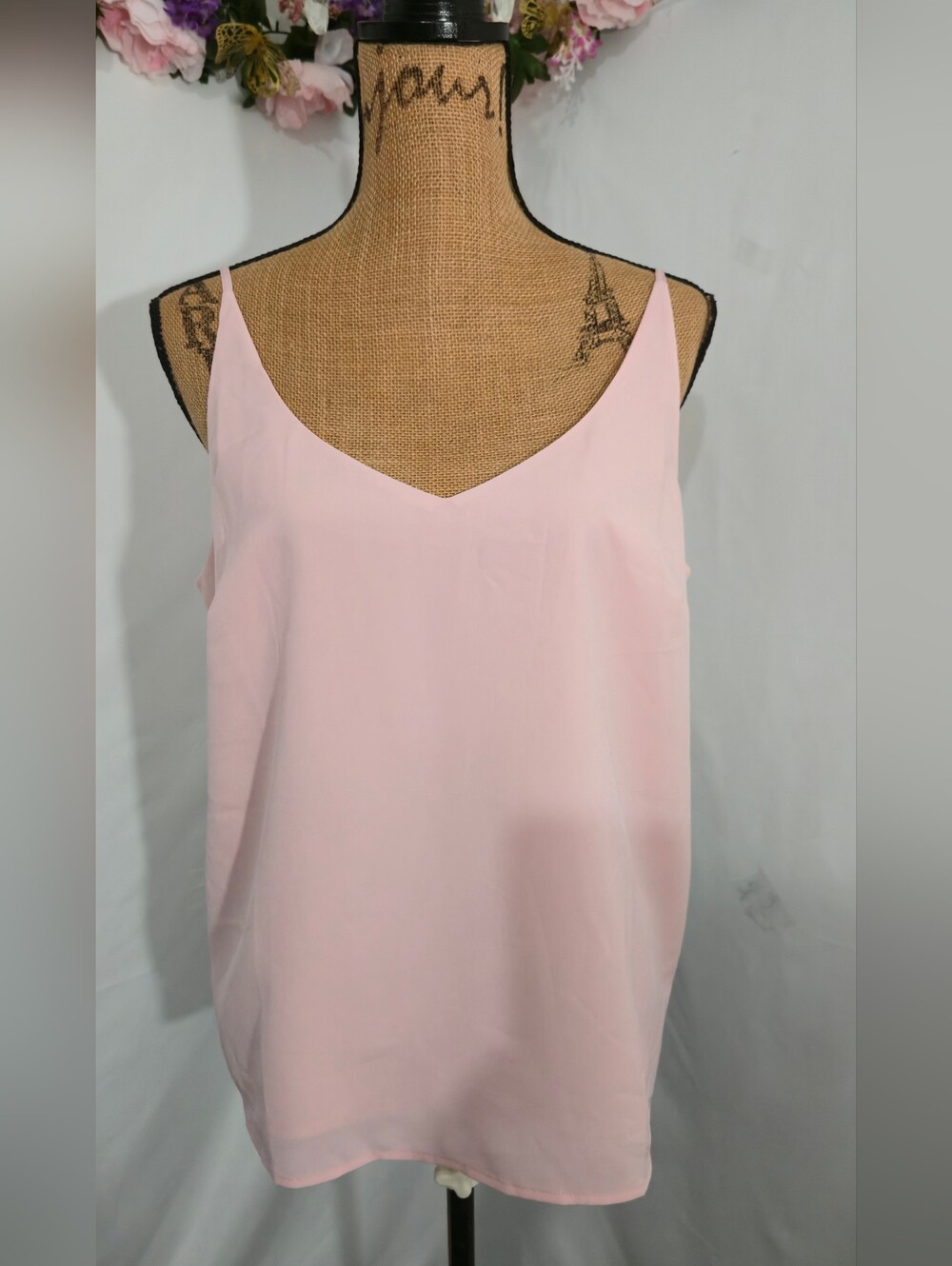 Banana Republic Light Pink V-Neck Cami